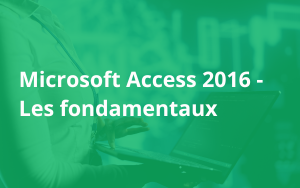 Microsoft Access 2016 - Les fondamentaux